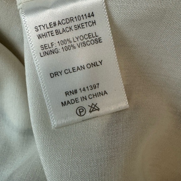 Astr Black and White Spaghetti Strap Maxi Sundress Size Small. A44 - Picture 17 of 17